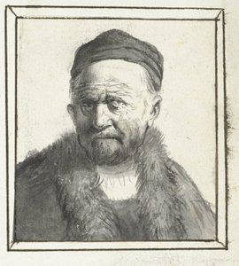 男のバスト 作： Moses Ter Borch
