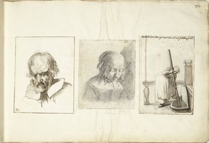 老人と少女とピットフックの女 作： Moses Ter Borch
