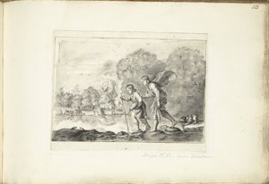 トビアス・エン・デ・エンゲル 作： Moses Ter Borch