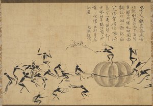 昆虫の祭典、1600 年代から 1800 年代。 作： Motsurin Jōtō