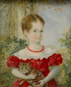 エドワード ロイド C. ルイーザ フォスター夫人、カリフォルニア州。 1835年。 作： Mrs Dove