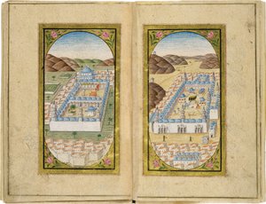 グランド モスクの預言者のモスク、1783 年 作： Mustafa Halimi
