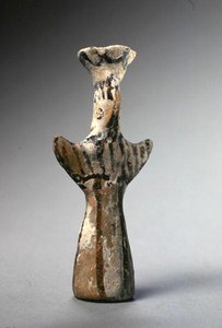 プシ」フィギュア、紀元前1400～1300年頃（テラコッタ）