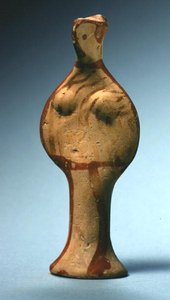 プシ」フィギュア、紀元前1400～1300年頃（テラコッタ）