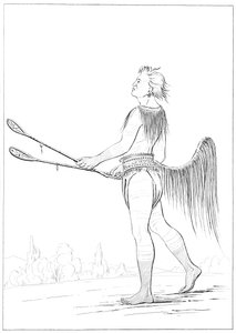 著名なボール選手、1841年。 作： Myers and Co