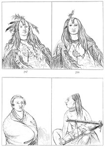 Flatheads、Nez Perces and Chinooks、1841。