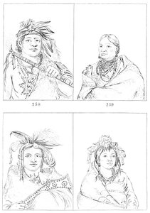 メノミニー、1841年。 作： Myers and Co