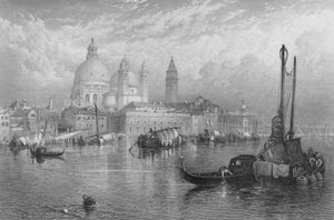 ベニス（彫刻 作： Myles Birket (after) Foster