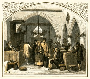 クリスマスの教会デッキ 作： Myles Birket Foster