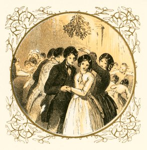 ヤドリギの下で踊る 作： Myles Birket Foster