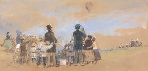 気球 作： Myles Birket Foster