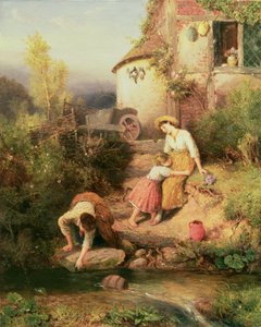 ザ・ブルック 作： Myles Birket Foster