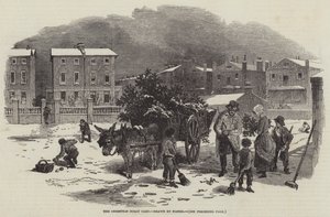 クリスマスホリーカート 作： Myles Birket Foster