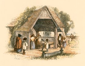 村の教会 作： Myles Birket Foster