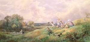 不明な画像 作： Myles Birket Foster