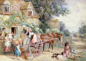 不明な画像 作： Myles Birket Foster