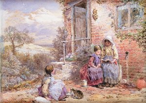 不明な画像 作： Myles Birket Foster