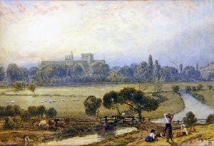 ウィンチェスター（水彩・紙） 作： Myles Birket Foster