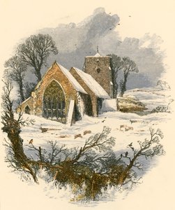 冬の安息日ウォーキング 作： Myles Birket Foster