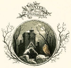 ウィリアム・シェイクスピアの冬 作： Myles Birket Foster