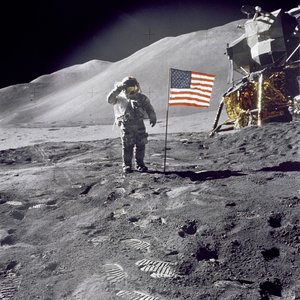 アポロ 15 号 - NASA、1971 年。 作： NASA Images