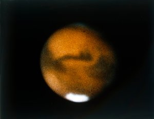 惑星火星。 作： NASA Images