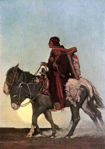 「オクトーバー トレイル」、20 世紀初頭。 作： NC Wyeth