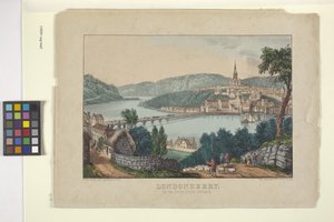Londonberry (käsinvärinen litografia) 作： N. and Ives J.M. (1824 95) Currier