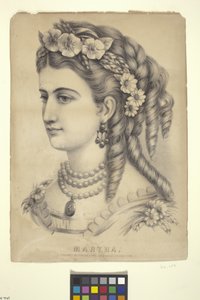 Marta (litografia) 作： N. and Ives J.M. (1824 95) Currier