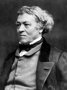 ジャン＝バティスト・カミーユ・コロー（1796-1875）フランスの画家、ナダール撮影、1860年頃 作： Nadar