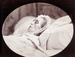 Marceline Desbordes-Valmore (Desbordes Valmore), フランスの文学者で有名なエレジーの女性 (1786-1859) 作： Nadar