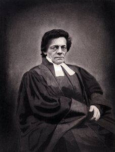 スイス人牧師アルフォンス・モノドの肖像（1802-1856年