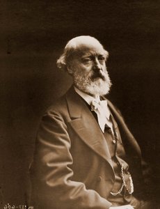 Eugene Viollet-le-Duc (Viollet le Duc) (1814-1879)の肖像（建築家・水彩画 1814-1879）（写真