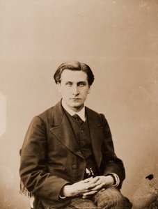 フランソワ・コッペ（詩人、1842-1908）の肖像（写真 作： Nadar