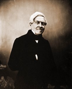 歴史家ジュール・ミシュレ（1798-1874）の肖像（写真 作： Nadar