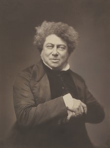 アレクサンドル・デュマの父 (1802-1870) 作： Nadar