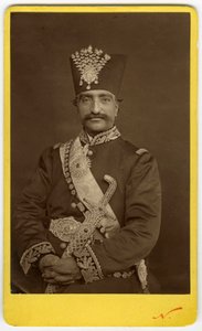 イランのシャーの有名人の写真