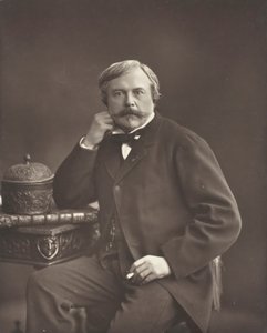 エドモンド・ド・ゴンクール フランスの作家・評論家、1822～1896年頃。 185376. 作： Nadar