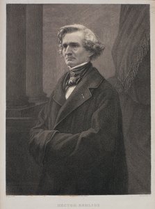 ヘクターベルリオーズ（1803-69）、メッツマッハーの彫刻 作： Nadar