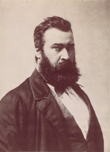 ジャン＝フランソワ・ミレー、1856-58 年、約 20 年頃に印刷。 1900年。 作： Nadar