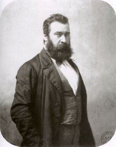 ジャン=フランソワミレー、フランスの画家、c1860s 作： Nadar