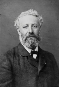ジュール・ヴェルヌ（1828-1905）。フランスの作家。 1880年頃 作： Nadar