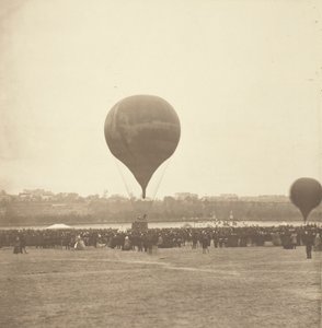 Le Geant、Champ de Mars、1863 年 10 月 18 日、おそらく 188089 が印刷されています。 作： Nadar