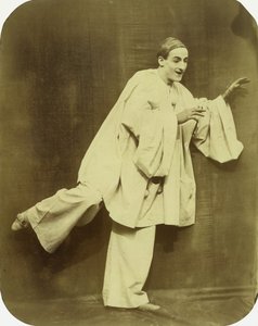 走るピエロ、1854-55。 作： Nadar