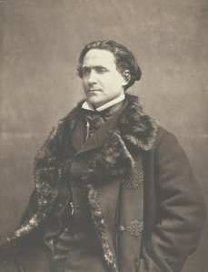 ラ・フォンテーヌの肖像、c. 1854～1860年。 作： Nadar