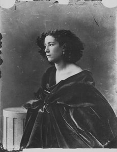 サラ・ベルナール、フランスの女優、c1865