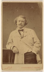 [フェリックス・トゥルナション、自画像]。 作： Nadar [Gaspard Félix Tournachon]