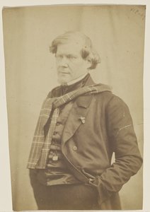 ポール・ラクロワ、文学者、"書物愛好家ヤコビ" 作： Nadar [Gaspard Félix Tournachon]