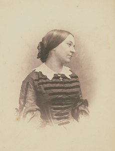 [見知らぬ女性の肖像］ 作： Nadar [Gaspard Félix Tournachon]