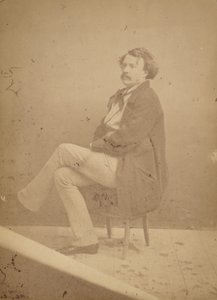 [自画像 フェリックス・ナダール】。］ 作： Nadar [Gaspard Félix Tournachon]